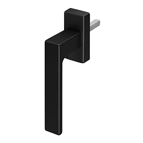 Fenstergriff CUBE schwarz 120 x 22 mm Vierkant 7 x 7 mm Fenstergriffolive von SOTECH von SOTECH