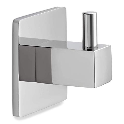 Garderobenhaken SELA Edelstahl poliert 36 x 36 mm Länge 30 mm verdeckte Befestigung Kleiderhaken Garderobe von SO-TECH® von SOTECH