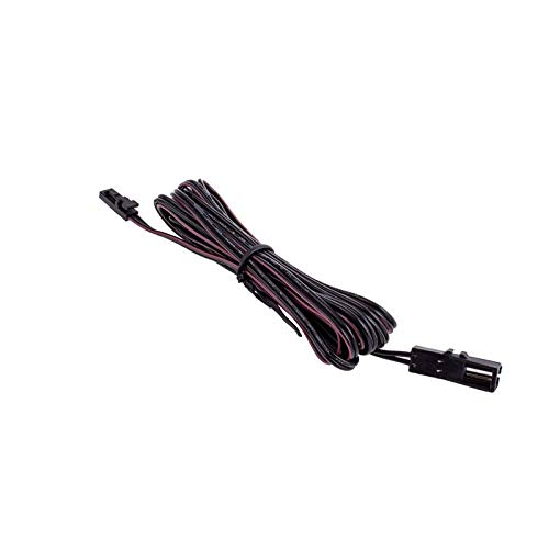 JUNKER Lighting Verlängerungskabel 2000 mm schwarz (miniAMP Stecker/Buchse) zum erweitern für LED-Beleuchtung VIOLA von SOTECH