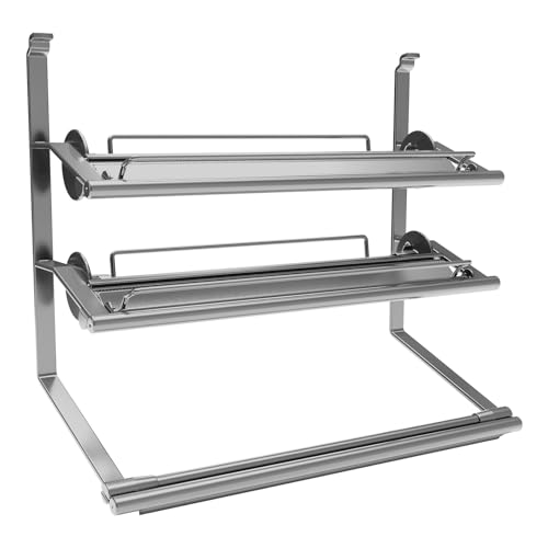 Kesseböhmer Linero style Rollenhalter Edelstahloptik 3-etagig 352 x 150 x 310 mm zum Einhängen von SOTECH Kesseböhmer Linero style Rollenhalter Edelstahloptik 3-etagig 352 x 150 x 310 mm zum Einhängen von SOTECH von SOTECH