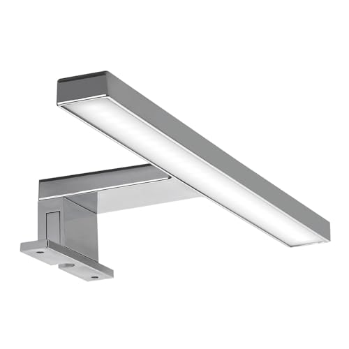 SOTECH LED Aufbauleuchte SKY 300 mm neutralweiß (4000K) 230V / 5W chrom poliert Spiegelleuchte Schrankleuchte Badleuchte von SOTECH