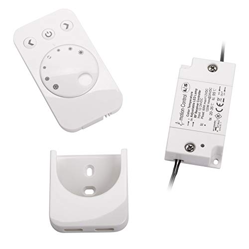 LED Emotion Steuerung 1-Kanal Starterset für Groove Aufhängeschiene stufenlose Verstellung inkl. Fernbedienung für 15 und 30 W LED Konverter von SO-TECH® von SOTECH