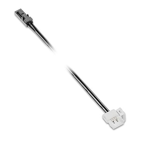 LED Stripe 2835 MiniAMP Verbindungskabel für 8 mm LED-Stripe FLASH (2835) 12,3 x 15,3 x 5 mm 2-polig mit 2 m Anschlusskabel Schnellverbinder Steckverbinder Adapter Klemme von SO-TECH® von SOTECH