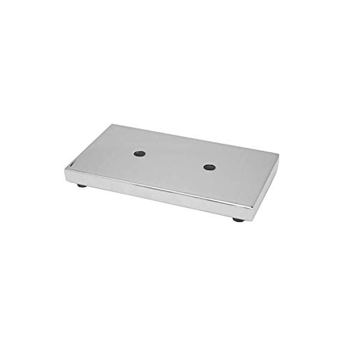 Möbelfuß Chrom 180 x 100 x 20 mm Schrankfuß Polsterfuß von SO-TECH von SOTECH