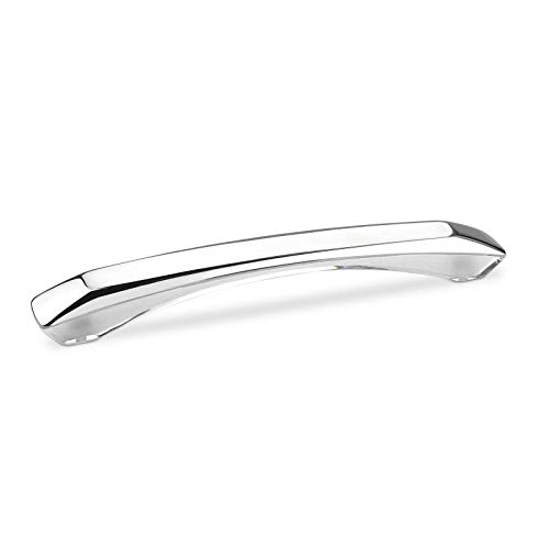 Möbelgriff SW35 BA 192 mm Chrom poliert/transparent Schrankgriff Türgriff Schubladengriff von JUNKER Design von SOTECH