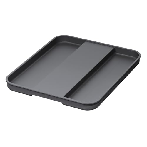 Ninka eins2vier Deckel für 11,5 L Abfallbehälter 216 x 191 x 16 mm dunkelgrau Abfallsammler Mülleimer von SOTECH
