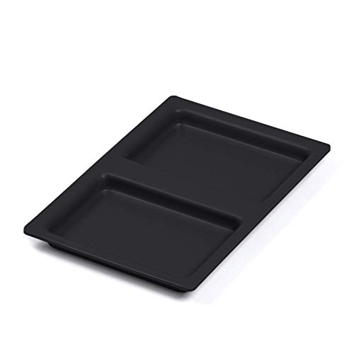 Ninka eins2vier Deckel für 6 L Abfallbehälter 208 x 137 x 16 mm dunkelgrau Abfallsammler Mülleimer von SO-TECH® von SOTECH