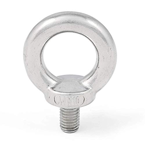 Ringschraube 10 mm Edelstahl V4A AISI 316 rostfrei salzwasserbeständig Augenbolzen Augenschraube von SO-TECH® von SOTECH