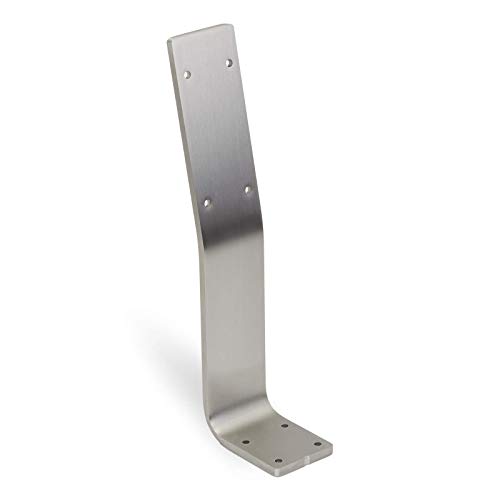 Rückenlehnenhalterung für Sitz-Bank & Betten Edelstahl 60 x 8 mm Sitzbank Rückenlehne Rückenlehnen-Halterung Banklehnenbügel von SO-TECH von SOTECH
