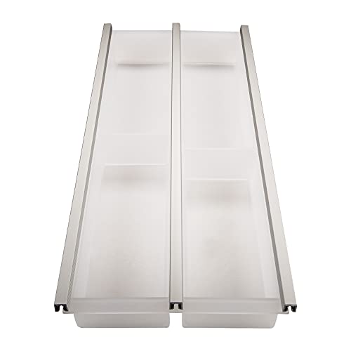 SOTECH 30er Cuisio Besteckeinsatz weiß transluzent Besteckkasten Schubladeneinsatz von SOTECH