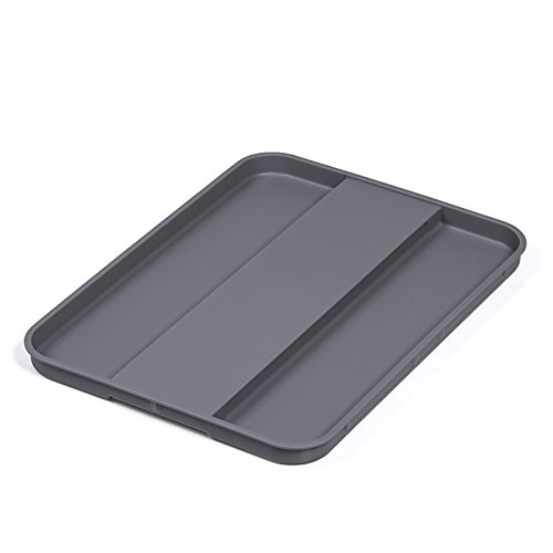 SO-TECH® Deckel für 12L, 15L,17L, 26L oder 32L eins2vier Abfallsammelsystem Papierkorb Komposteimer Recycling-Mülleimer alugrau 5000.11 von SOTECH