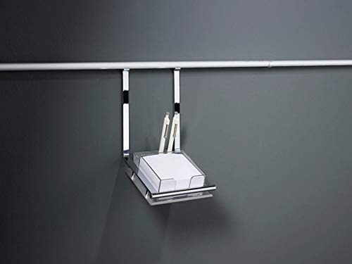 SO-TECH® Linero 2000 Schreibsethalter mit Zettelblock u. 2 Kugelschreiber für Küchenreling von SOTECH