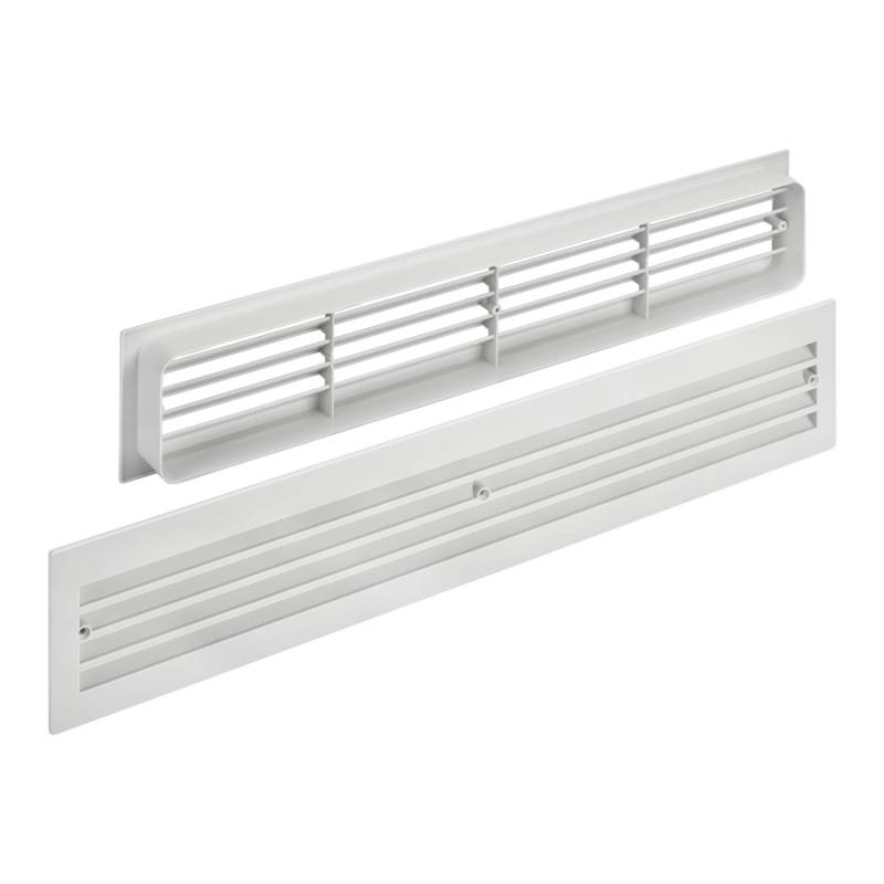 SOTECH 1 Paar Lüftungsgitter BRISE für Türen Schlitzlochung Hellgrau SOTECH 1 Paar Lüftungsgitter BRISE für Türen Schlitzlochung Hellgrau von SOTECH