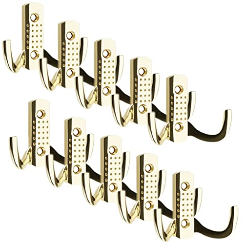 SOTECH 10 Stück Garderobenhaken JASMIN STRONG kurz Messingoptik neue stabile Ausführung für Garderoben SOTECH 10 Stück Garderobenhaken JASMIN STRONG kurz Messingoptik neue stabile Ausführung für Garderoben von SOTECH
