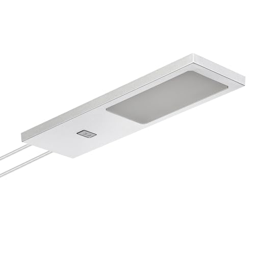 SOTECH 1er Set LED-Möbelleuchte GIULIA II mit Sensor silbergrau, 2700K warmweiß inkl. Trafo & Verteiler Unterbauleuchte Schrankleuchte Vitrinenbeleuchtung SOTECH 1er Set LED-Möbelleuchte GIULIA II mit Sensor silbergrau, 2700K warmweiß inkl. Trafo & Verteiler Unterbauleuchte Schrankleuchte Vitrinenbeleuchtung von SOTECH