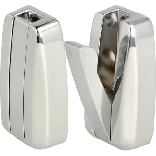 SOTECH 2 Stück Aufbau-Klapphaken HIPPO Chrom poliert mit Feder Garderobenhaken aus Metall, platzsparendes Design ideal für enge Räume wie im Caravan, automatisches Schließen bei Nichtverwendung von SOTECH