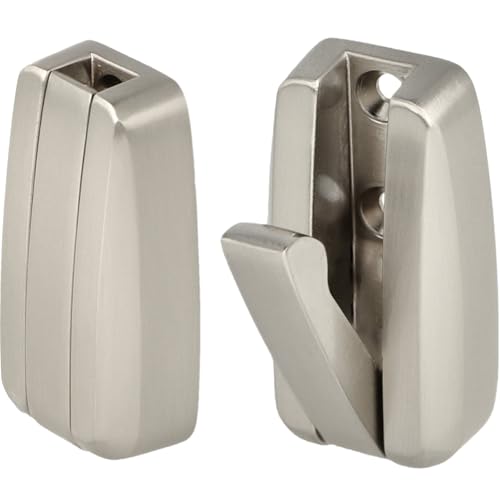 SOTECH 2 Stück Aufbau-Klapphaken HIPPO Edelstahloptik mit Feder Garderobenhaken aus Metall, platzsparendes Design ideal für enge Räume wie im Caravan, automatisches Schließen bei Nichtverwendung SOTECH 2 Stück Aufbau-Klapphaken HIPPO Edelstahloptik mit Feder Garderobenhaken aus Metall, platzsparendes Design ideal für enge Räume wie im Caravan, automatisches Schließen bei Nichtverwendung von SOTECH