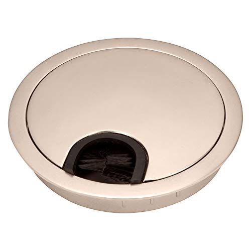 SOTECH 2 Stück Kabeldurchlässe Schreibtischkanäle aus Metall Bohrmaß Ø 90 mm Edelstahloptik matt Kabeldurchführung mit Staubdichtung SOTECH 2 Stück Kabeldurchlässe Schreibtischkanäle aus Metall Bohrmaß Ø 90 mm Edelstahloptik matt Kabeldurchführung mit Staubdichtung von SOTECH