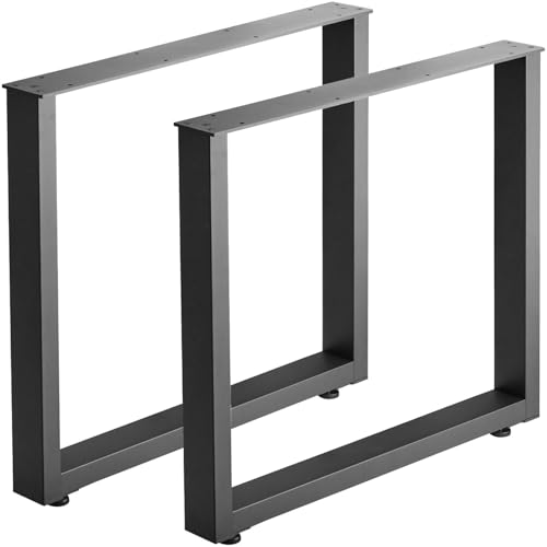 SOTECH 2 Stück Tischgestelle SOLID Stahl schwarz matt Profil 80 x 40 mm Höhe: 720 mm Breite: 800 mm Tischkufen Tischuntergestelle Tischkufen Kufengestelle SOTECH 2 Stück Tischgestelle SOLID Stahl schwarz matt Profil 80 x 40 mm Höhe: 720 mm Breite: 800 mm Tischkufen Tischuntergestelle Tischkufen Kufengestelle von SOTECH