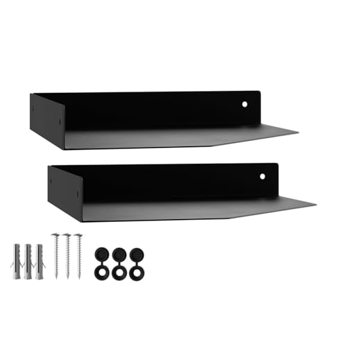 SOTECH 2er Set Design Wandboard HOVER-IX 200 x 200 x 30 mm schwarz, Wandmontage, Schweberegal inkl. Befestigungsset, moderne Ablage für Bad Küche oder Wohnzimmer SOTECH 2er Set Design Wandboard HOVER-IX 200 x 200 x 30 mm schwarz, Wandmontage, Schweberegal inkl. Befestigungsset, moderne Ablage für Bad Küche oder Wohnzimmer von SOTECH