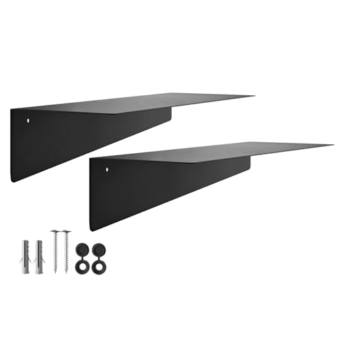 SOTECH 2er Set Design Wandboard HOVER-VII 350 x 130 x 80 mm schwarz, Wandmontage, Schweberegal inkl. Befestigungsset, moderne Ablage für Bad Küche oder Wohnzimmer SOTECH 2er Set Design Wandboard HOVER-VII 350 x 130 x 80 mm schwarz, Wandmontage, Schweberegal inkl. Befestigungsset, moderne Ablage für Bad Küche oder Wohnzimmer von SOTECH