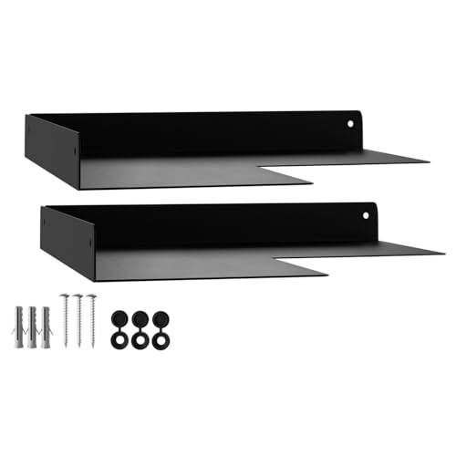 SOTECH 2er Set Design Wandboard HOVER-XII 250 x 250 x 30 mm schwarz, Wandmontage, Schweberegal inkl. Befestigungsset, moderne Ablage für Bad Küche oder Wohnzimmer SOTECH 2er Set Design Wandboard HOVER-XII 250 x 250 x 30 mm schwarz, Wandmontage, Schweberegal inkl. Befestigungsset, moderne Ablage für Bad Küche oder Wohnzimmer von SOTECH