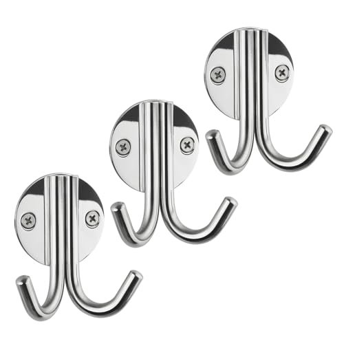 SOTECH 3 Stück Garderobenhaken ELEN 65 x 78 x 33 mm Edelstahl poliert Kleiderhaken Wandhaken Aufhänger Edelstahlhaken SOTECH 3 Stück Garderobenhaken ELEN 65 x 78 x 33 mm Edelstahl poliert Kleiderhaken Wandhaken Aufhänger Edelstahlhaken von SOTECH
