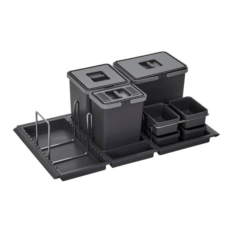 SOTECH Abfallsammler Mülleimer Metropolis 15L 10L 6L mit Deckel Abfallsystem für Auszug Korpusbreite 90 cm SOTECH Abfallsammler Mülleimer Metropolis 15L 10L 6L mit Deckel Abfallsystem für Auszug Korpusbreite 90 cm von SOTECH