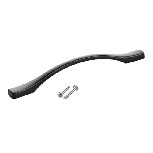 SOTECH Alu Möbelgriff BLACKLINE XV BA 160 mm schwarz matt (Länge 196 mm, Breite 13,5 mm, Höhe 26 mm) Küchengriff Kommodengriff von SOTECH