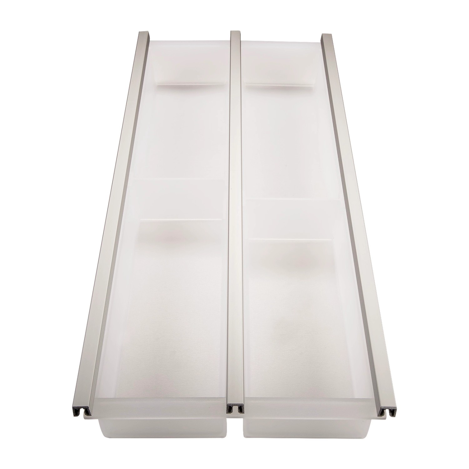 SOTECH Cuisio Besteckeinsatz 300 mm Höhe 55 mm Transluzent Weiß von SOTECH