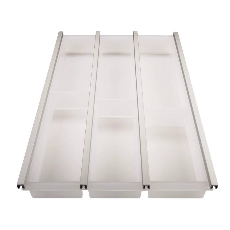 SOTECH Cuisio Besteckeinsatz 400 mm Höhe 55 mm Transluzent Weiß SOTECH Cuisio Besteckeinsatz 400 mm Höhe 55 mm Transluzent Weiß von SOTECH