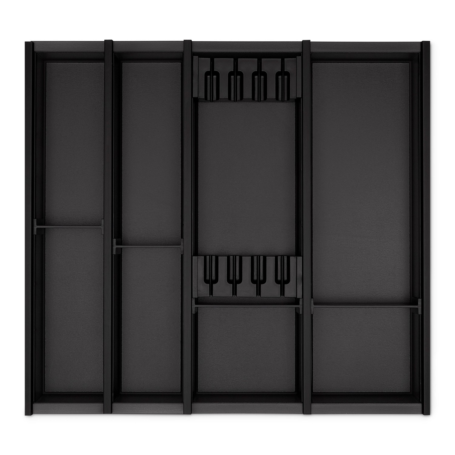 SOTECH Cuisio Besteckeinsatz 55mm Höhe Transluzent Anthrazit mit Messerblock Für Blum Legrabox 473mm Korpusbreite 600mm SOTECH Cuisio Besteckeinsatz 55mm Höhe Transluzent Anthrazit mit Messerblock Für Blum Legrabox 473mm Korpusbreite 600mm von SOTECH