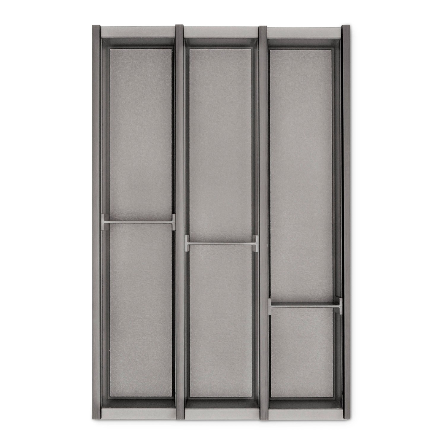 SOTECH Cuisio Besteckeinsatz Höhe 55 mm Transluzent Graphitgrau Für Blum Legrabox 473 mm mit Korpusbreite 400 mm von SOTECH