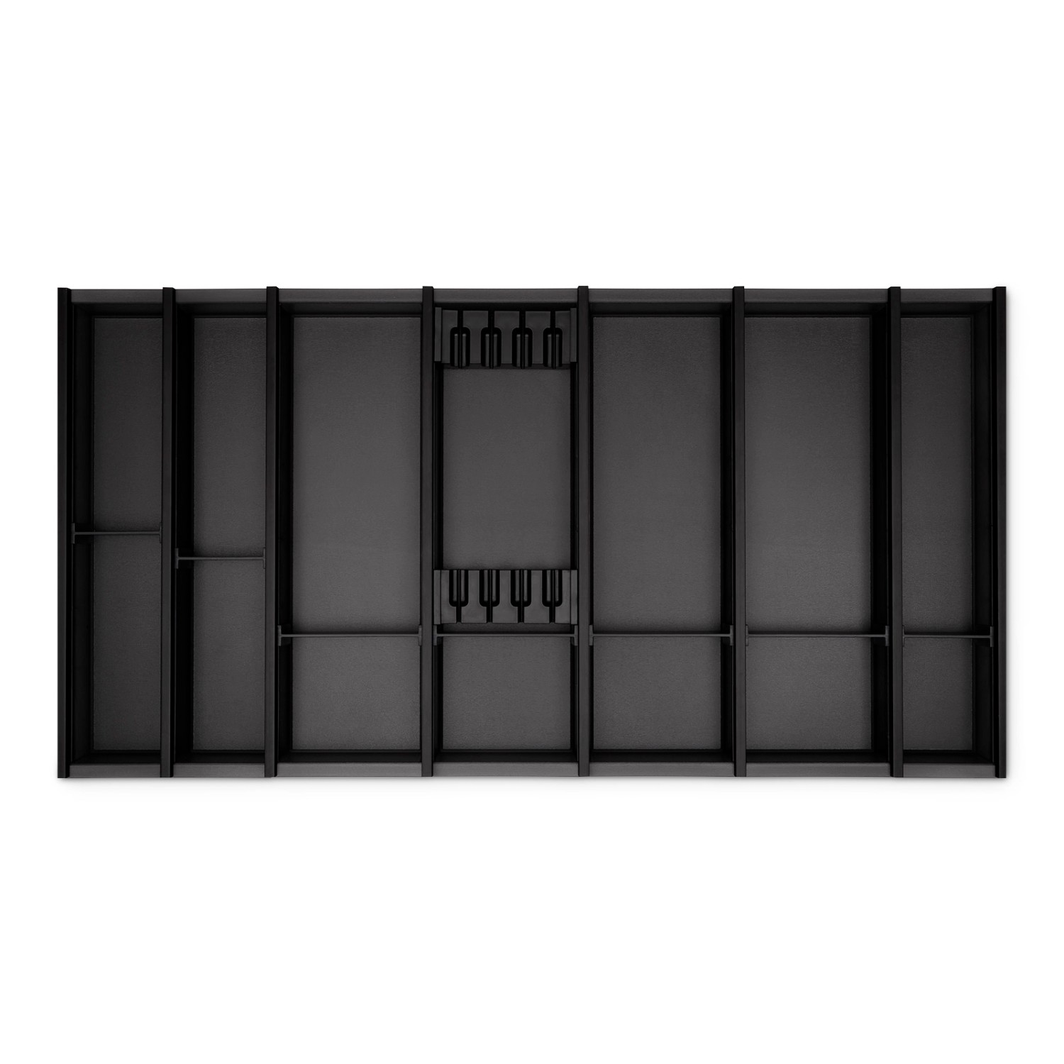 SOTECH Cuisio Besteckeinsatz Höhe 55mm Transluzent Anthrazit mit Messerblock Für Blum Legrabox 473mm Korpusbreite 1000mm SOTECH Cuisio Besteckeinsatz Höhe 55mm Transluzent Anthrazit mit Messerblock Für Blum Legrabox 473mm Korpusbreite 1000mm von SOTECH