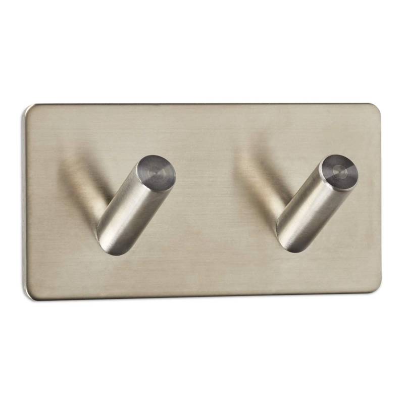 SOTECH Hakenleiste ADRA 2 Fach Edelstahl Gebürstet Selbstklebend 3M SOTECH Hakenleiste ADRA 2 Fach Edelstahl Gebürstet Selbstklebend 3M von SOTECH