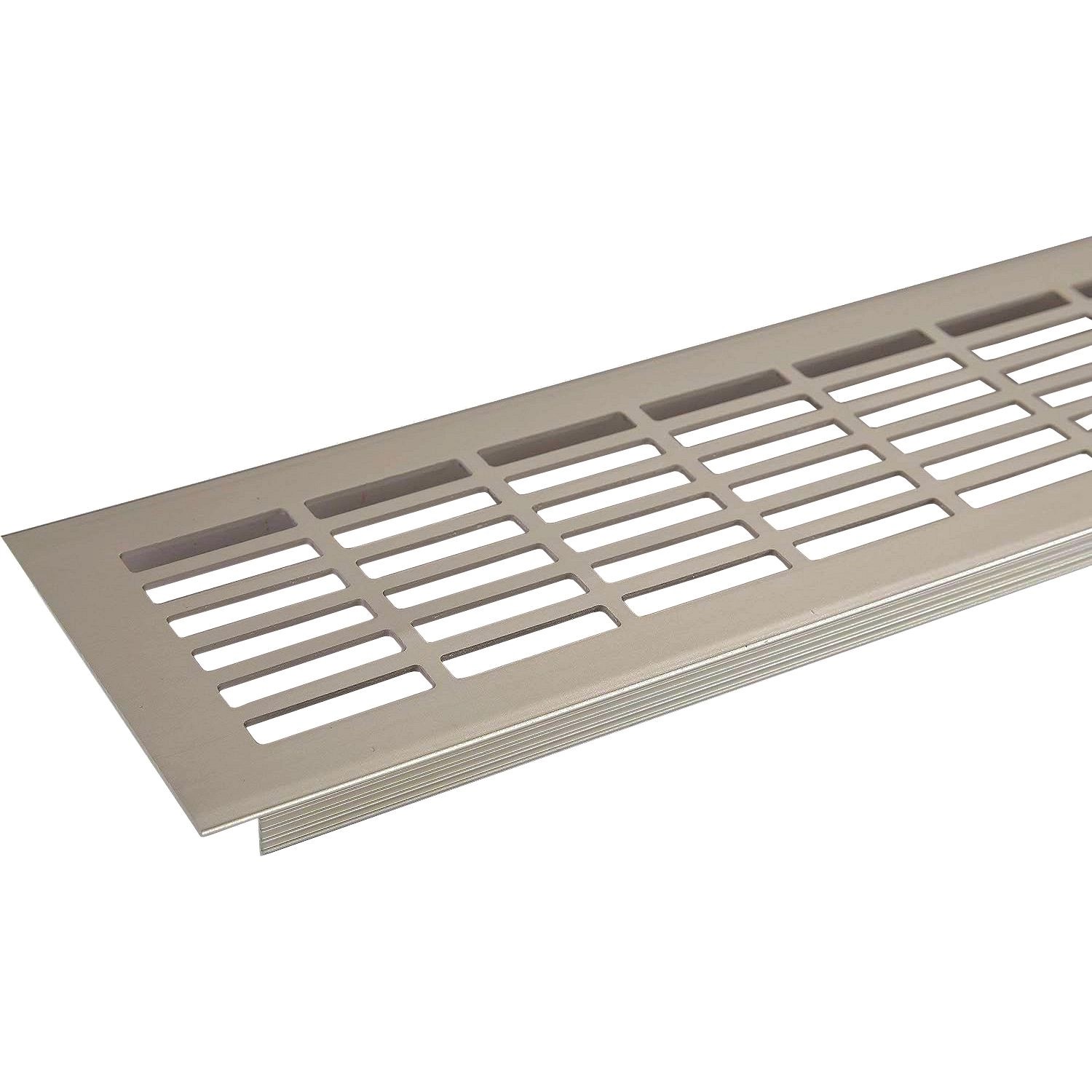 SOTECH Lüftungsgitter Lochblech 480 x 81 mm Edelstahloptik von SOTECH