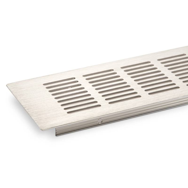 SOTECH Lüftungsgitter Lochblech 500 x 80 mm Edelstahloptik von SOTECH