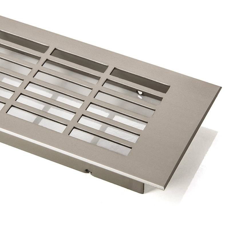 SOTECH Lüftungsgitter Lochung Eckig 500 mm Edelstahloptik SOTECH Lüftungsgitter Lochung Eckig 500 mm Edelstahloptik von SOTECH