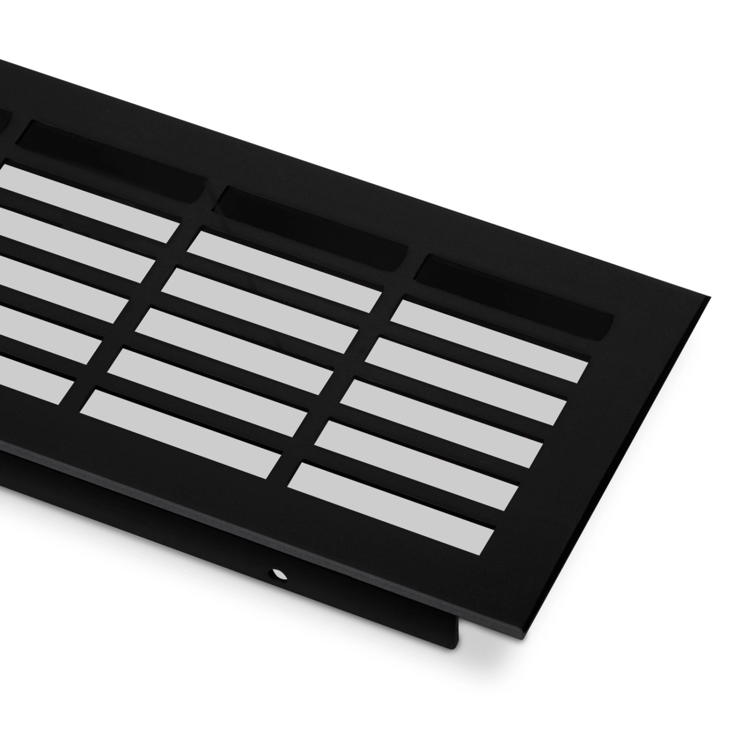 SOTECH Lüftungsgitter Lochung Eckig Schwarz Eloxiert 900 mm von SOTECH