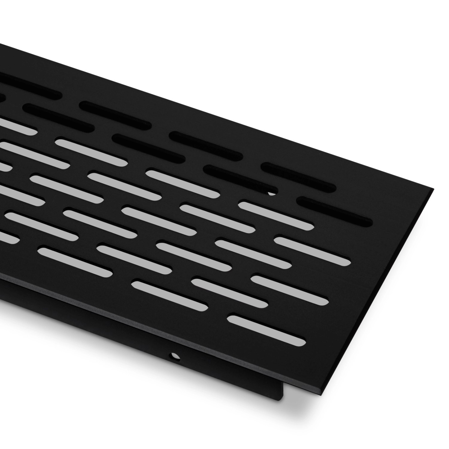 SOTECH Lüftungsgitter Lochung Oval Schwarz Eloxiert 750 mm von SOTECH