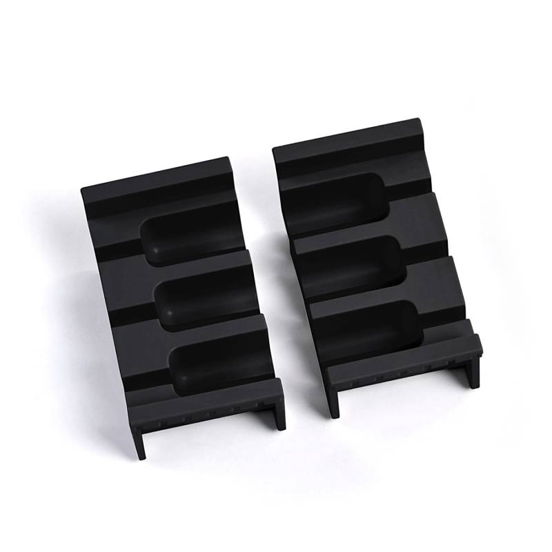 SOTECH Messereinsatz Für 100er Cuisio Schubladeneinsatz Anthrazit 93 x 44 x 53 mm Für 3 Messer von SOTECH