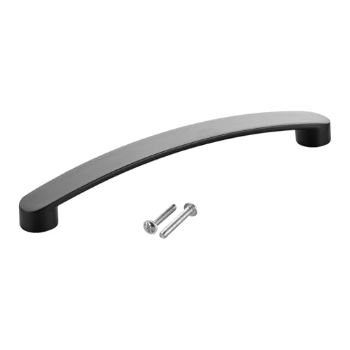 SOTECH Möbelgriff BLACKLINE VI BA 160 mm schwarz matt (Länge 178 mm, Breite 19 mm, Höhe 25 mm) Aluminium Vitrinen Griff von SOTECH