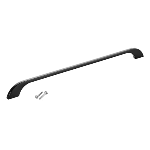 SOTECH Möbelgriff BLACKLINE XIII BA 320 mm schwarz matt (Länge 363 mm, Breite 10 mm, Höhe 28 mm) Aluminium Bügelgriff Küchen-Griff von SOTECH