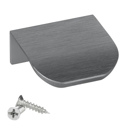 SOTECH Möbelgriff Blankett Tommy Titan blue 40 mm Profilgriff zur Montage an der Frontinnenfläche inkl. Befestigungsschrauben von SOTECH