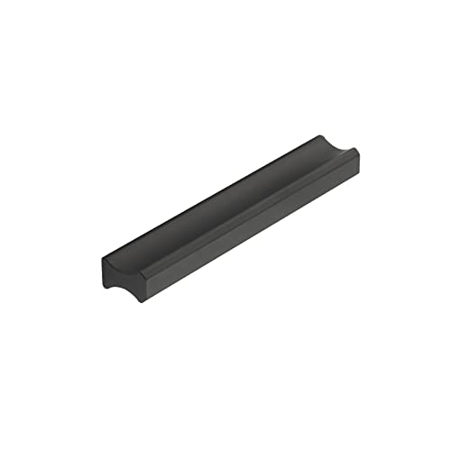 SOTECH Möbelgriff STOCKHOLM BA 256 mm Schwarz eloxiert Aluminium Griffleiste Griffprofil von SOTECH