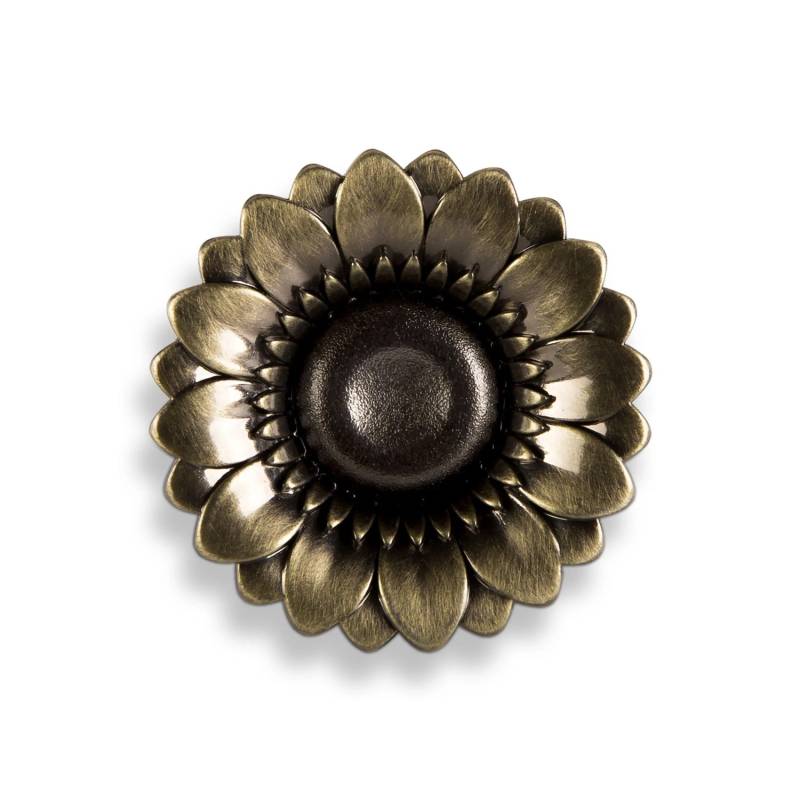 SOTECH Möbelknopf BLUME Ø35 mm Messing Brüniert SOTECH Möbelknopf BLUME Ø35 mm Messing Brüniert von SOTECH