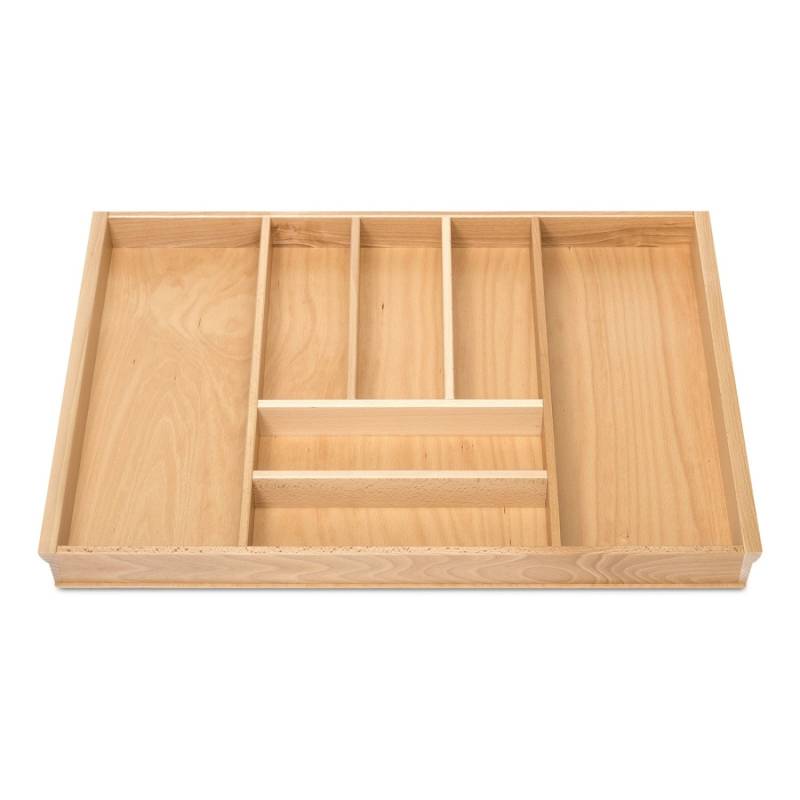 SOTECH ORGA-BOX III Buche Besteckeinsatz 800 mm Höhe 56 mm Für Nobilia Ab 2013 Pronorm und Brigitte Küchen von SOTECH