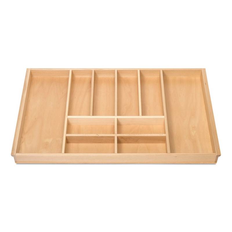 SOTECH ORGA-BOX III Buche Besteckeinsatz 900 mm Höhe 56 mm Für Nobilia Ab 2013 Pronorm und Brigitte Küchen von SOTECH