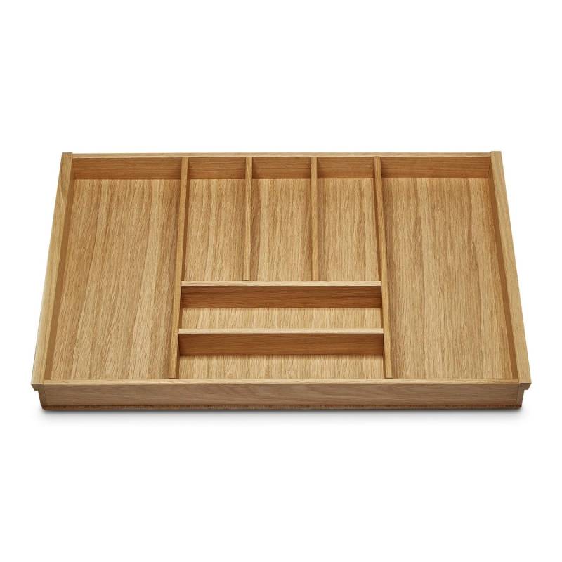 SOTECH ORGA-BOX III Eiche Besteckeinsatz 800 mm Höhe 56 mm Für Nobilia Ab 2013 Pronorm und Brigitte Küchen von SOTECH