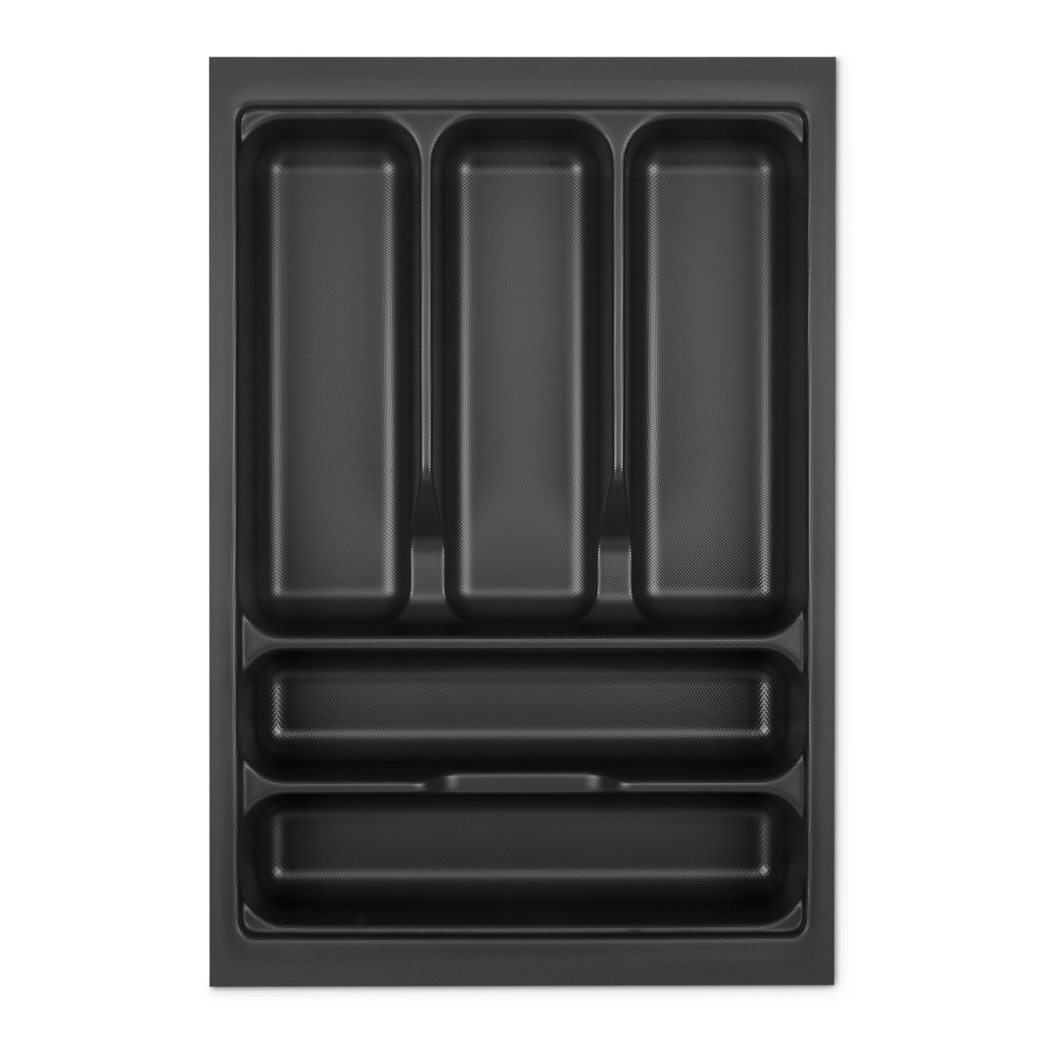 SOTECH Orga-Box VIII Besteckeinsatz 311 x 480 x 55 mm Lavagrau mit Perlstruktur Für 40er Schränke in Häcker Küchen von SOTECH